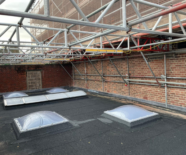 flat roof construction