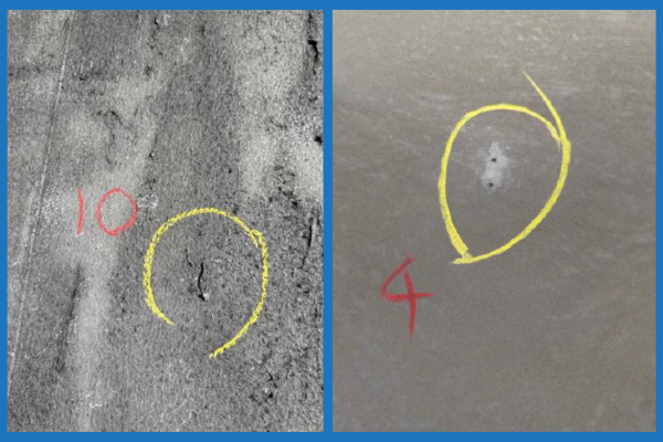 Electronic roof leak detection